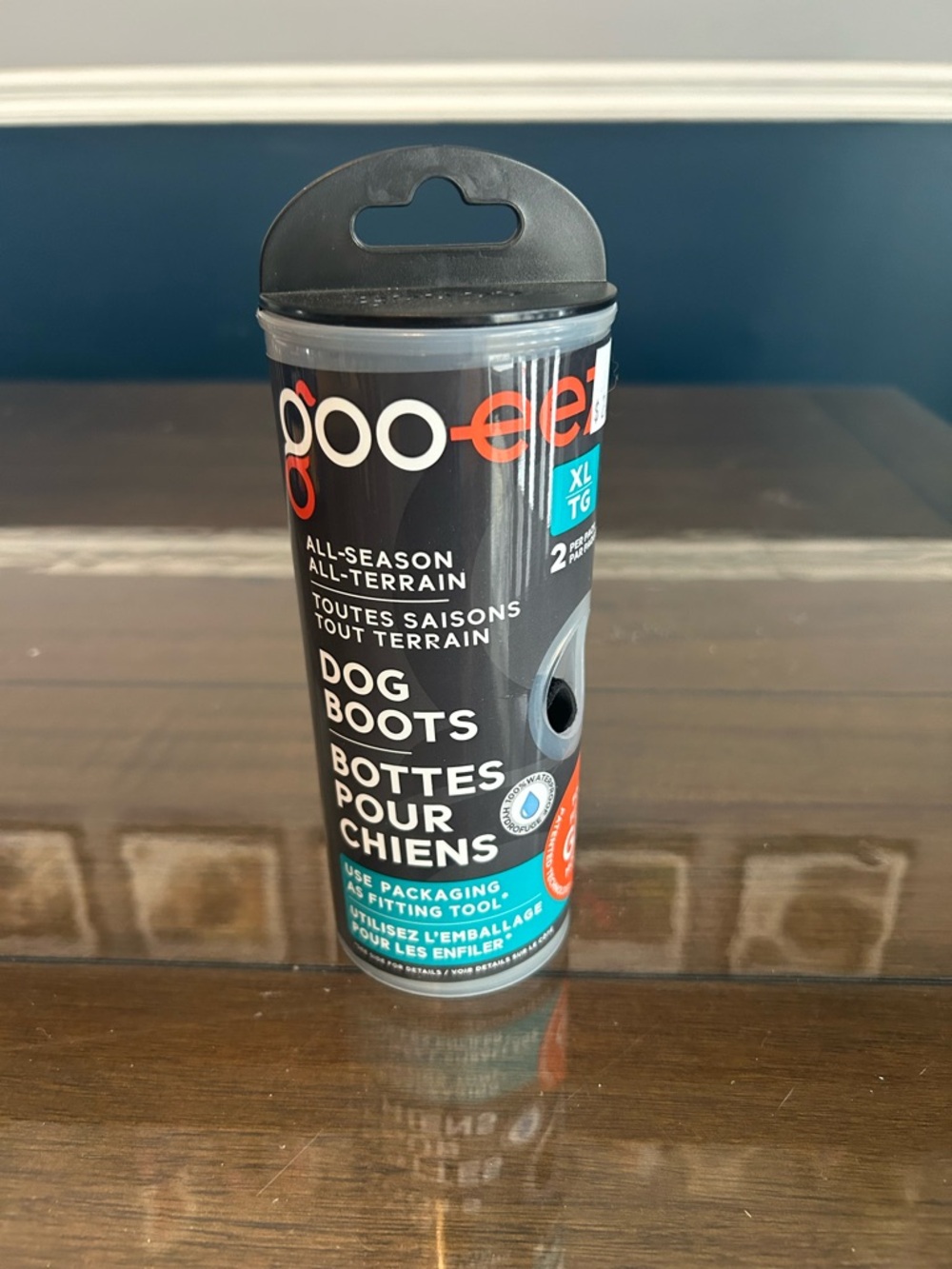 All-Season Black Dog Boots - XL